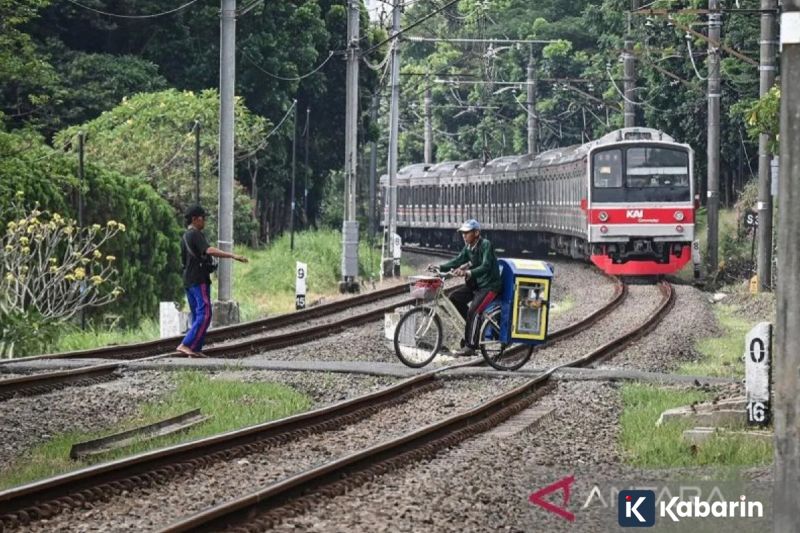 KAI Daop 1 Jakarta Siap Tutup 40 Perlintasan Liar di 2026