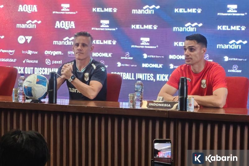 Justin Hubner Latihan Terpisah Jelang Laga Melawan Mozambik